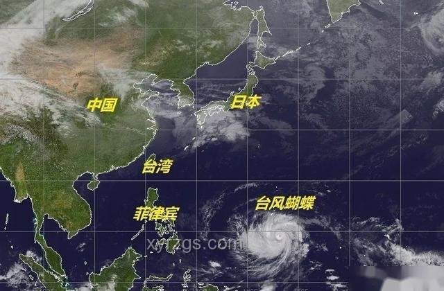 2025年第1号台风“蝴蝶”趋势预测