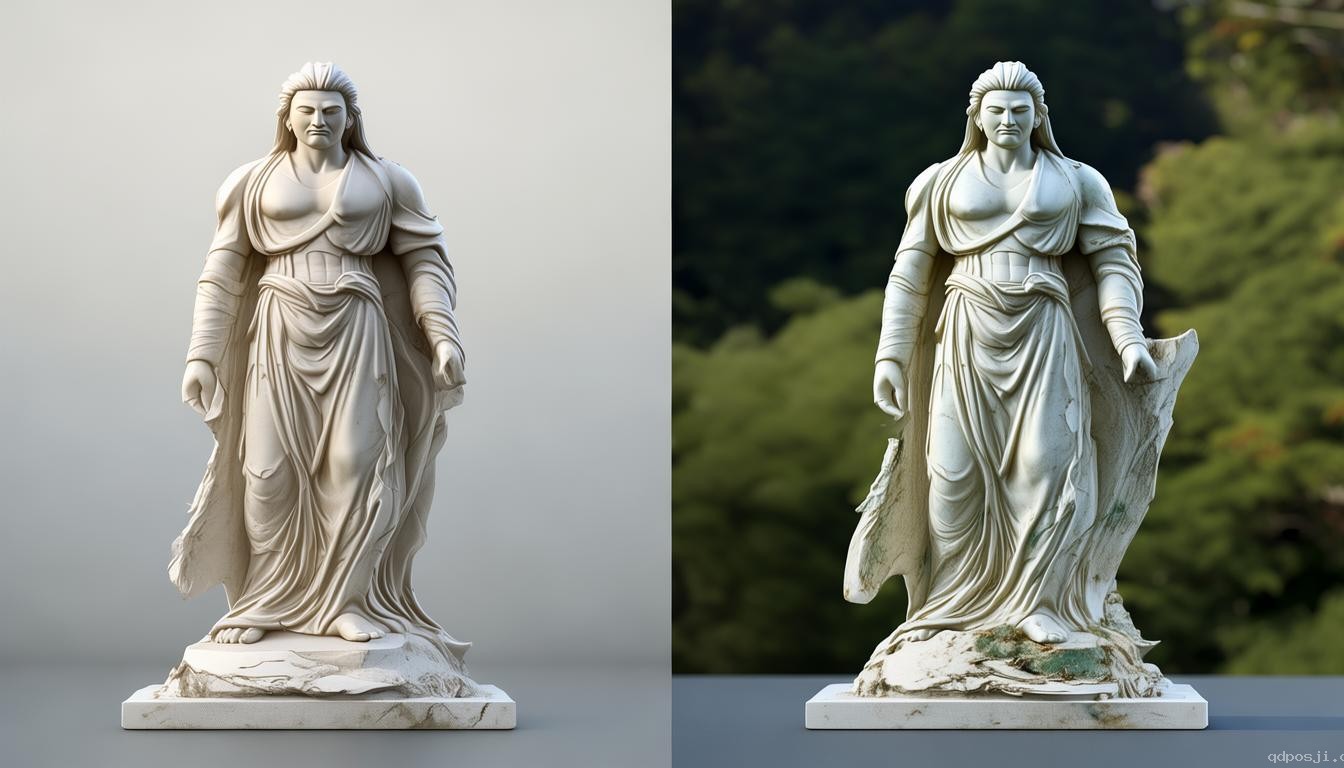 东西方汉白玉雕塑风化差异探析